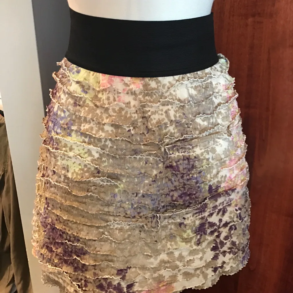 EXPRESS BANDED TIERED SKIRT - Image 5