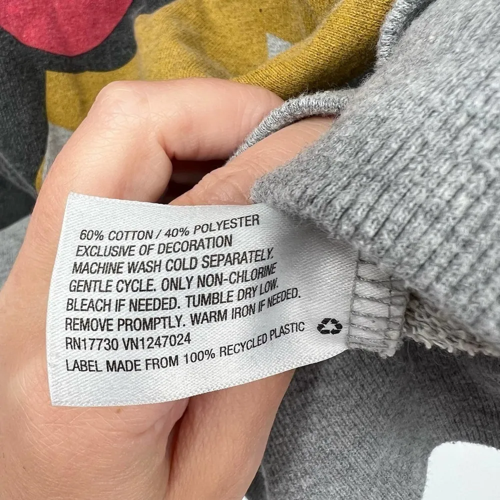 3.1 Phillip Lim for Target BOOM Sweatshirt gray pop art streetwear size small - Image 6