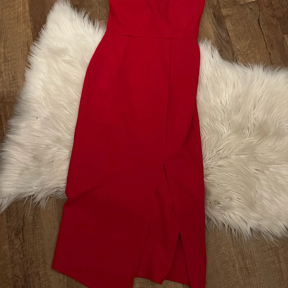 HELLO MOLLY Ballroom Blitz Midi Dress In Red - Image 7