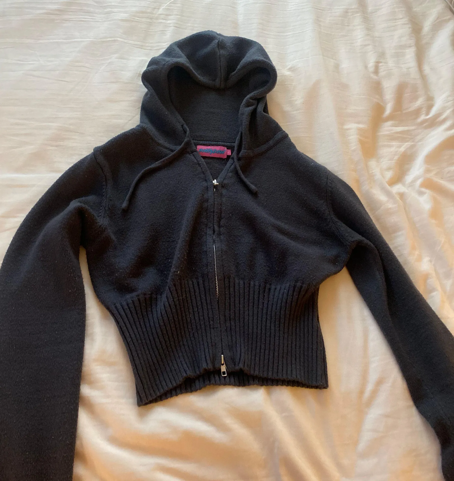 Desiree Knitted Hooded Cardigan - Image 3