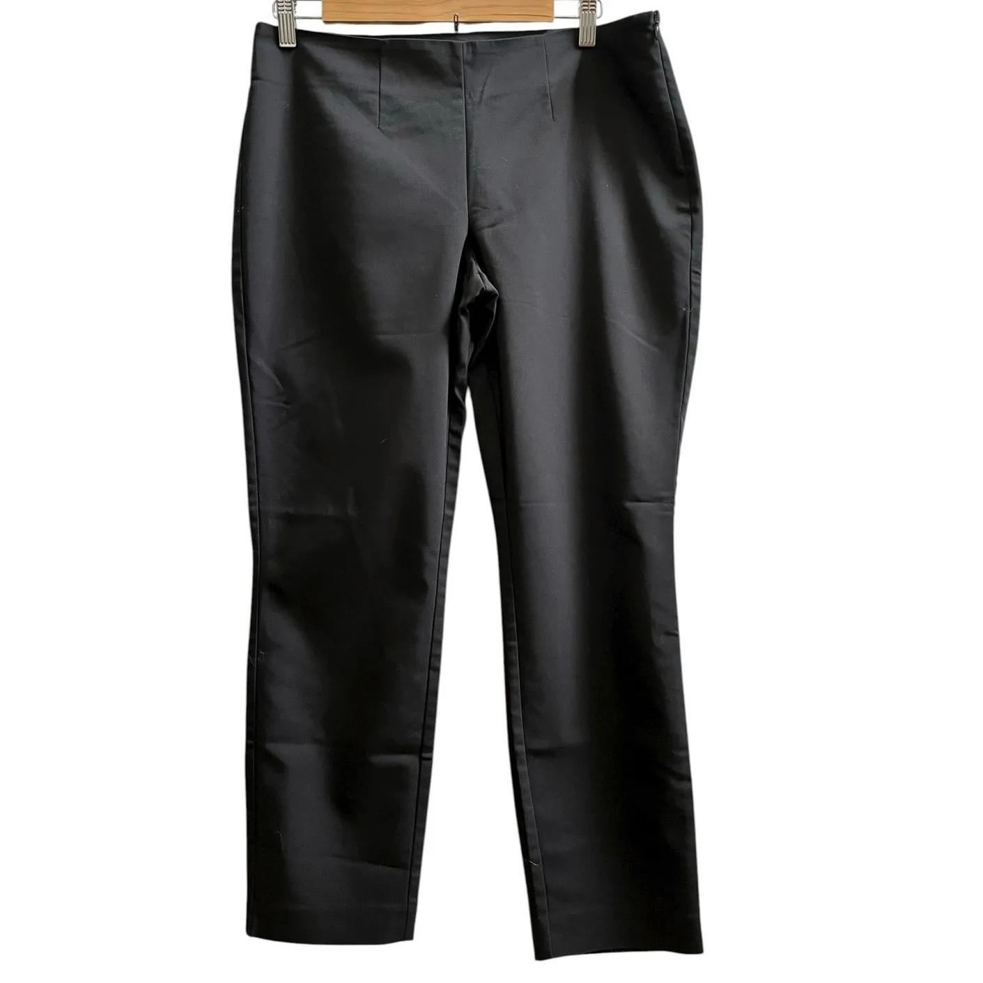 Harvè Benard Black Size 10 Lightweight Pant 26 Inch Inseam Office Preppy - Image 3