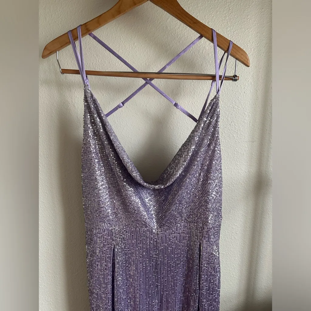 #2 ANTHROPOLOGIE Lavender Jumpsuit. - Image 5