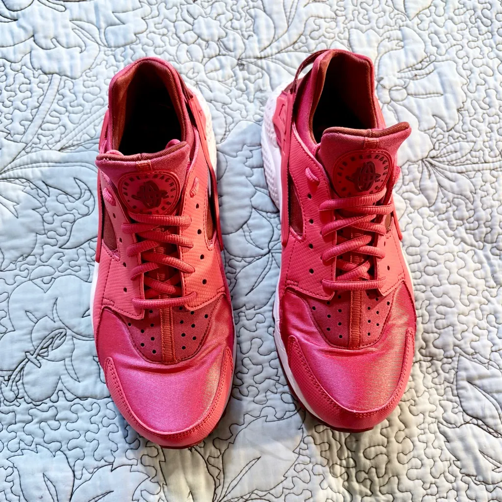 Nike Air Huarache Run Ember Pink Women’s Sneakers 634835-801 Sz 9.5 💚 - Image 2