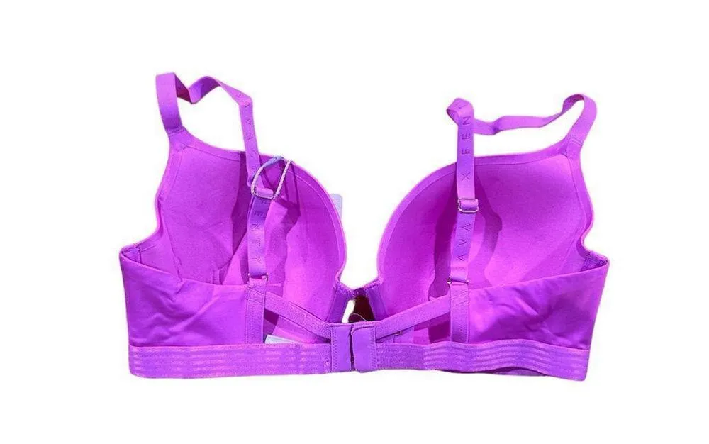 Savage X Fenty T-Shirt Bra Purple 34D Lightly Padded Underwire Adjustable Straps - Image 11