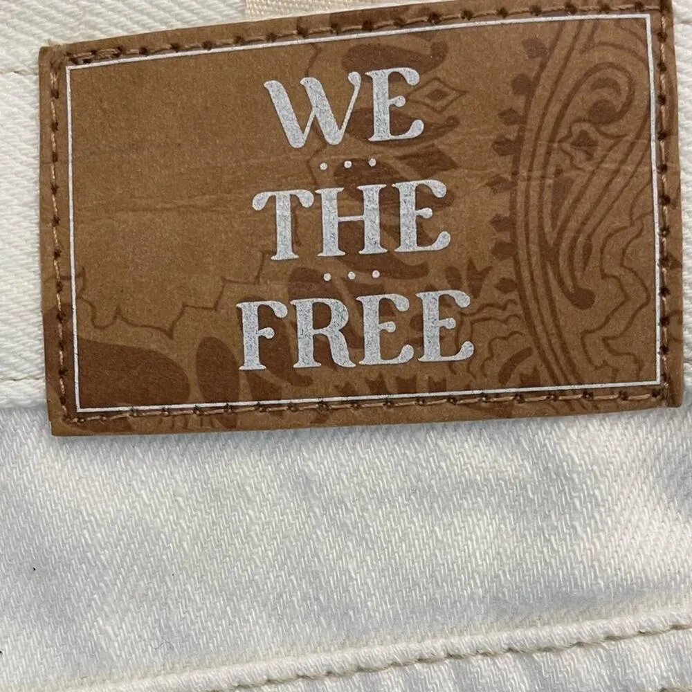 Free People Ivy Mid Rise Short in Crystal Clear Women’s Sz 31 - Image 8