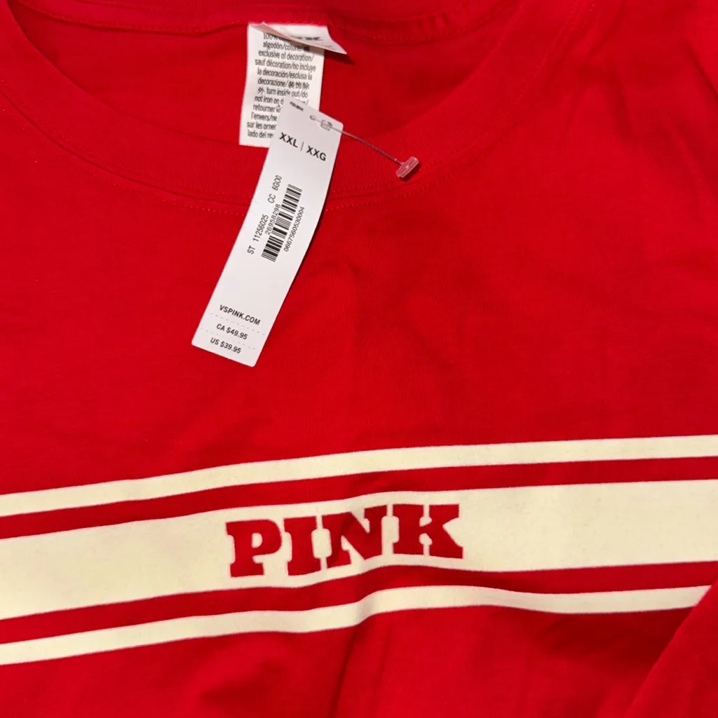 New  - PINK
CAMPUS COTTON LONG-SLEEVE‎ TEE - Image 4