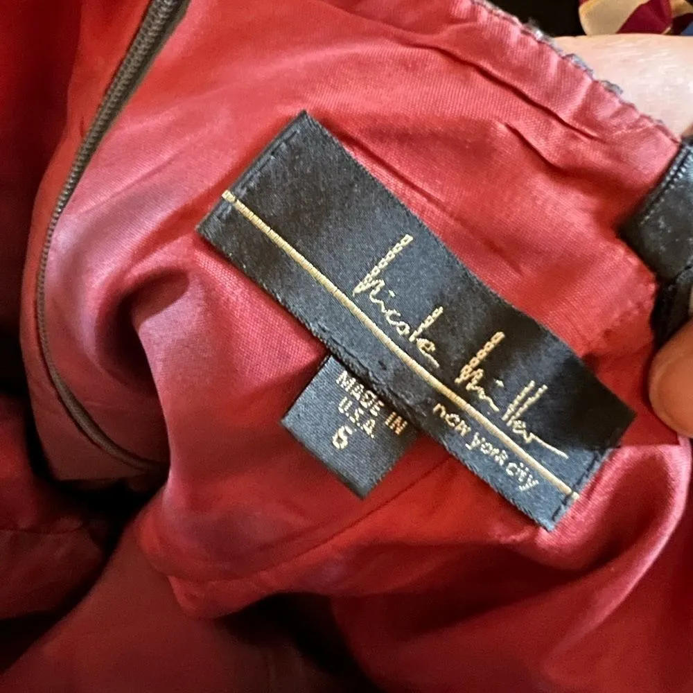 Nicole miller strapless dress 6 - Image 6