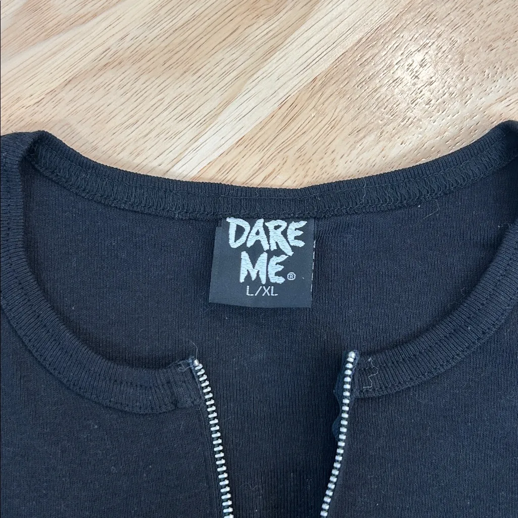 Dare Me Marcus Dairy Super‎ Sunday Motorcycle Biker Cropped T - Image 3