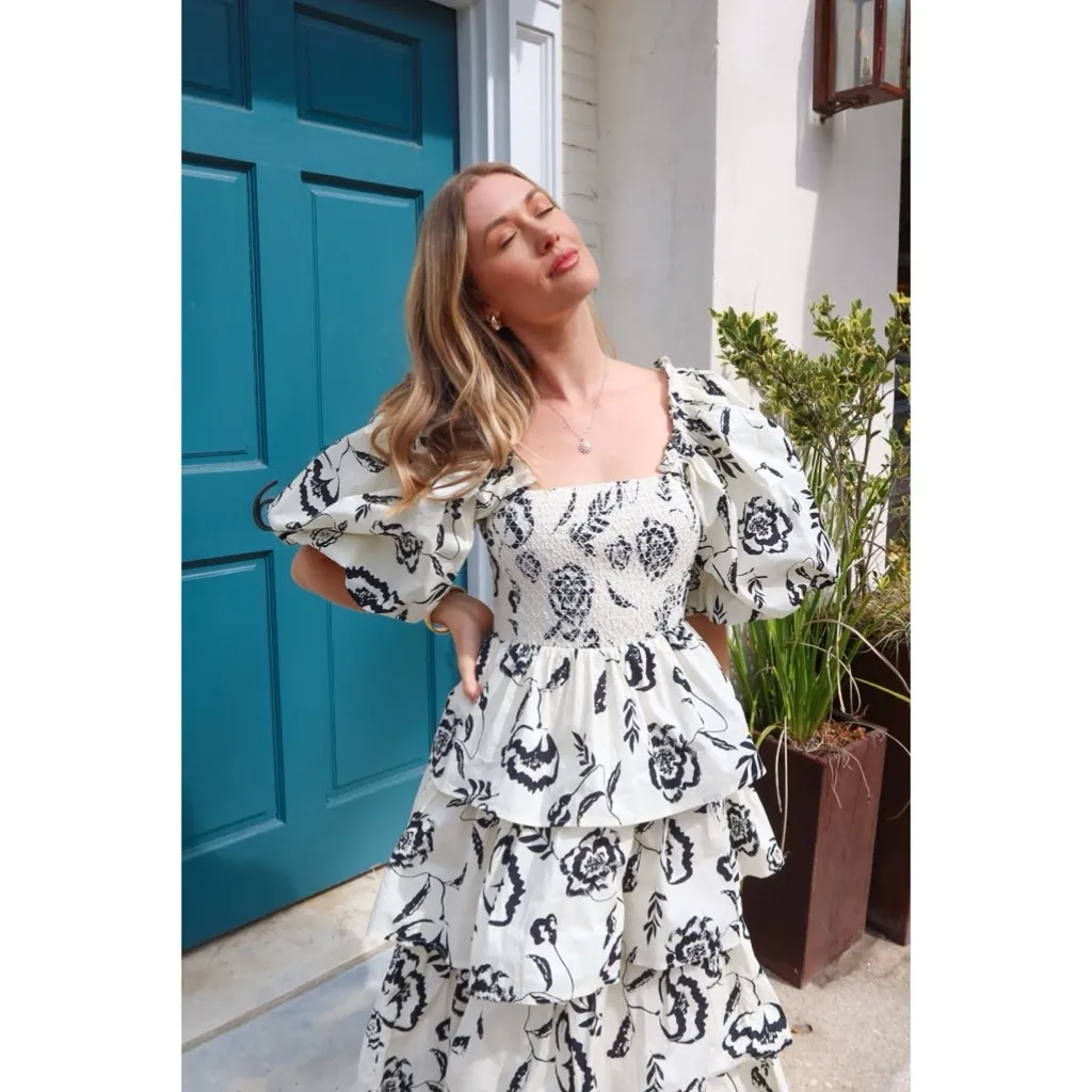 Sofie the Label Hayley Midi Dress Black - Image 4