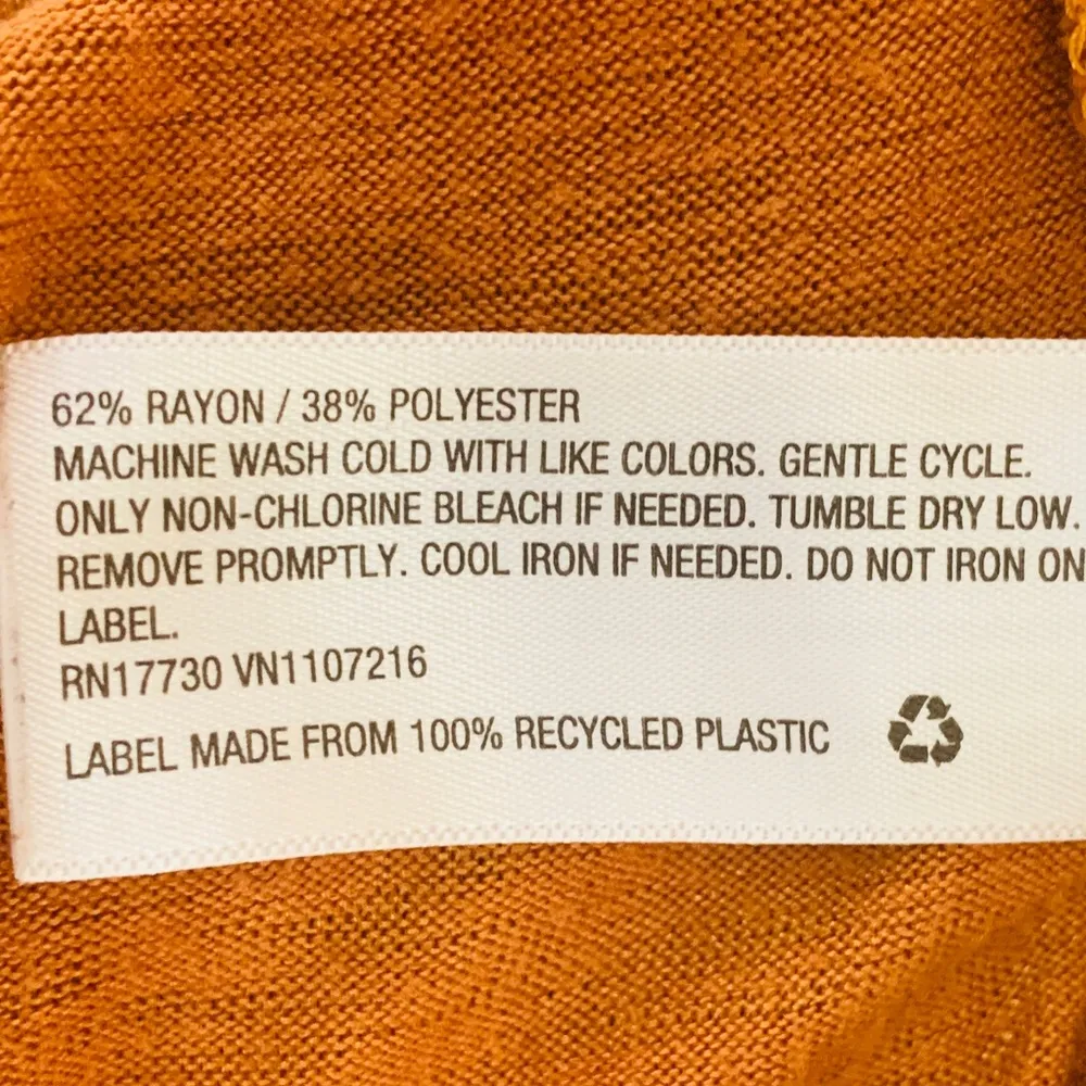 Universal Thread Orange Side Tie Casual Summer T-Shirt Size Small - Image 11