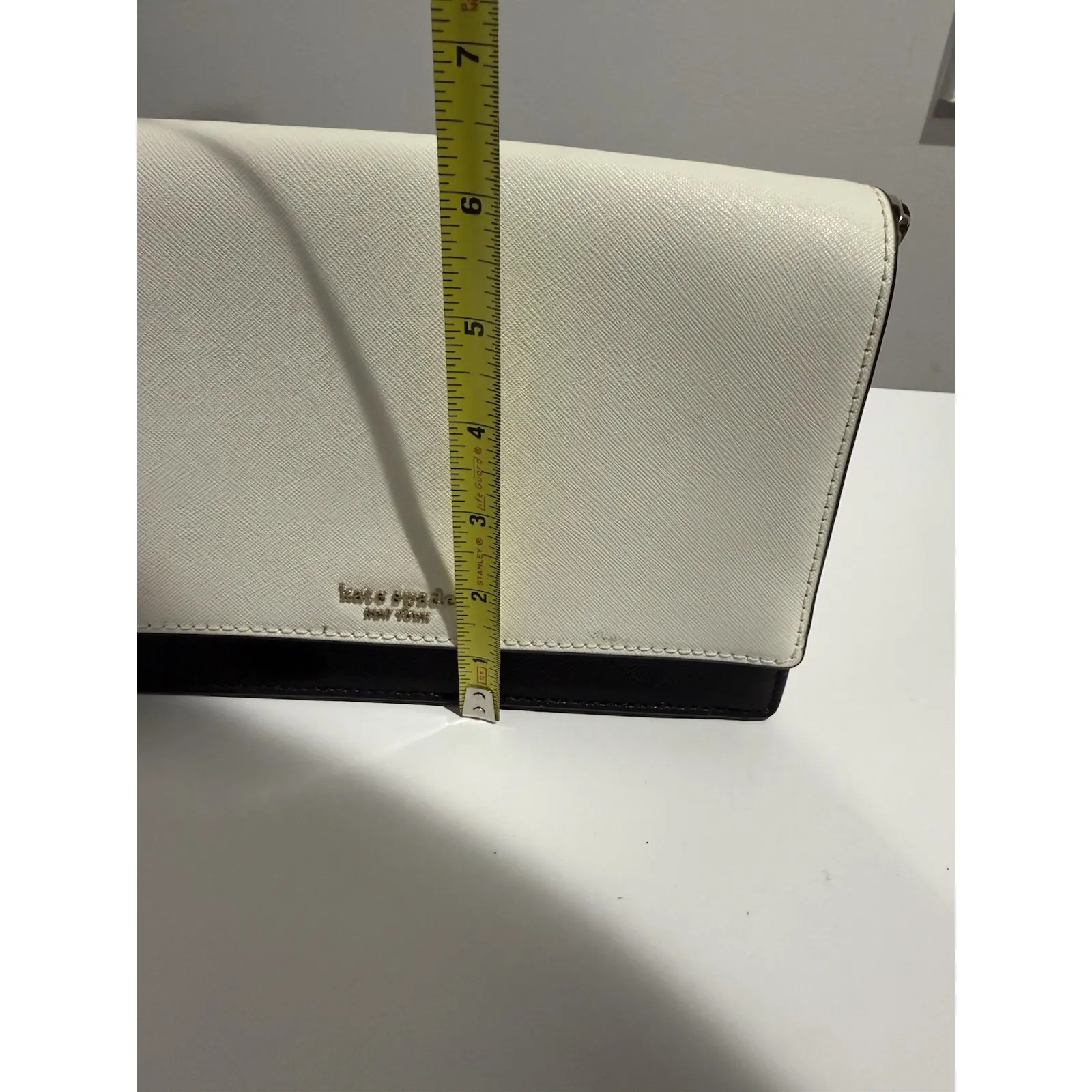Kate Spade New York Cameron Convertible Crossbody Bag Multicolor White Black Y - Image 11