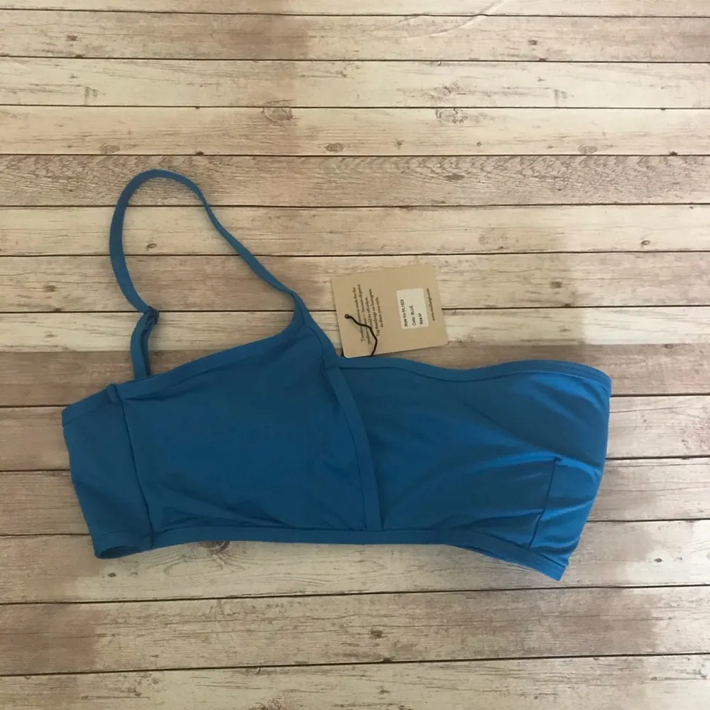 NWT Mei L'ange Jazmin Bikini Top‎ Blue Size M - Image 4