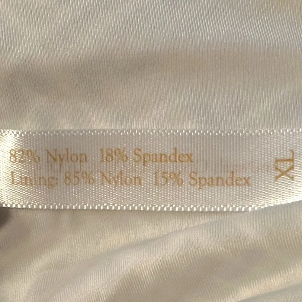 Helen Jon Tie Back One Piece in Sunset Key Black White XL Gold Beads Swimsuit - Image 15