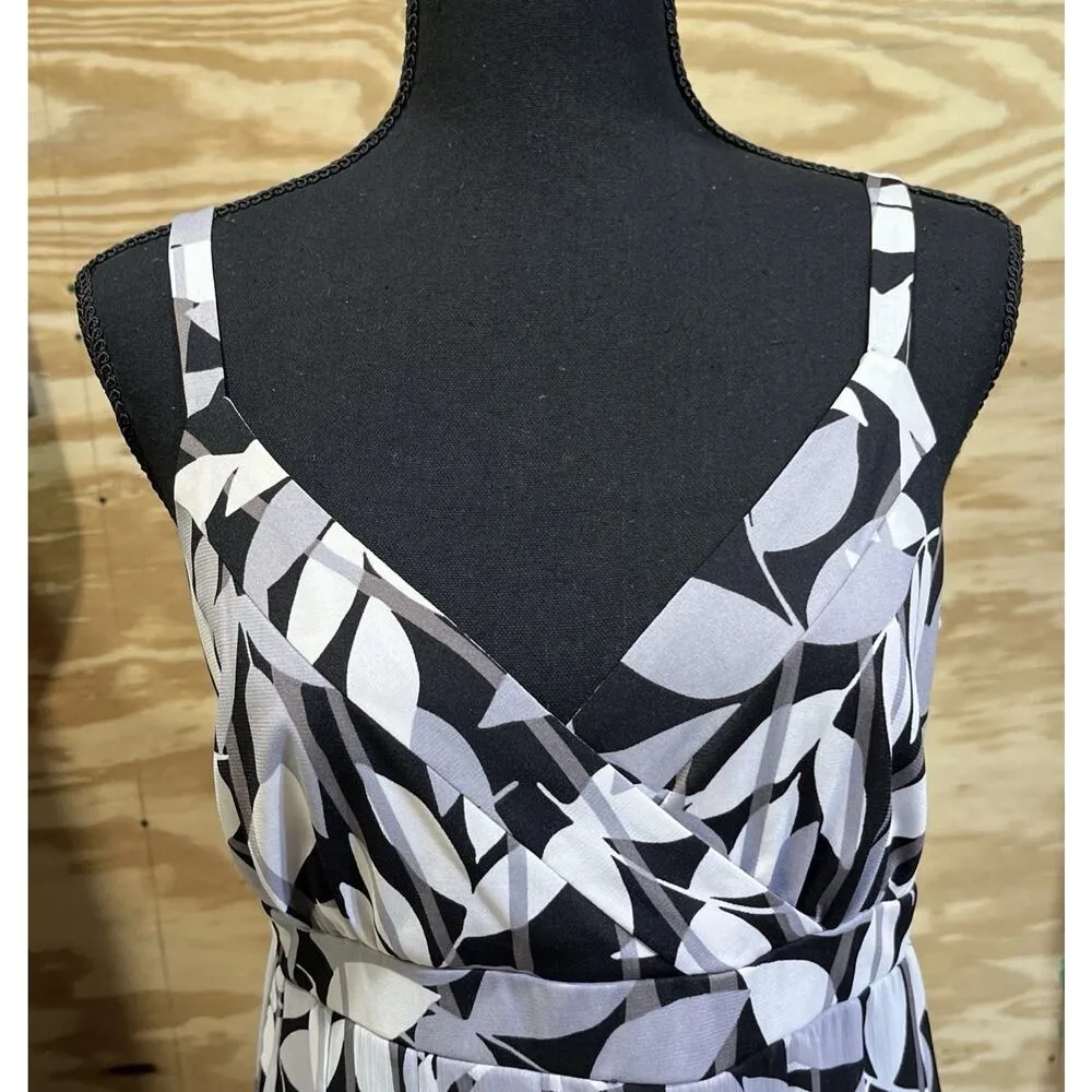 Y2K Slip Dress Womens Size 6 Babydoll Empire Waist 90s Fairy Sheer Whimsigoth - Image 7