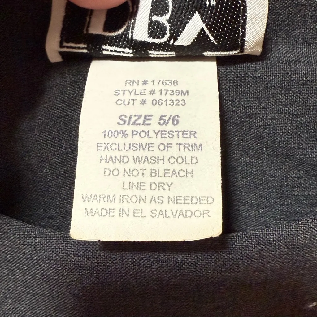 DBY LTD vintage Embroidered Mini Dress Gray Size undefined - Image 6