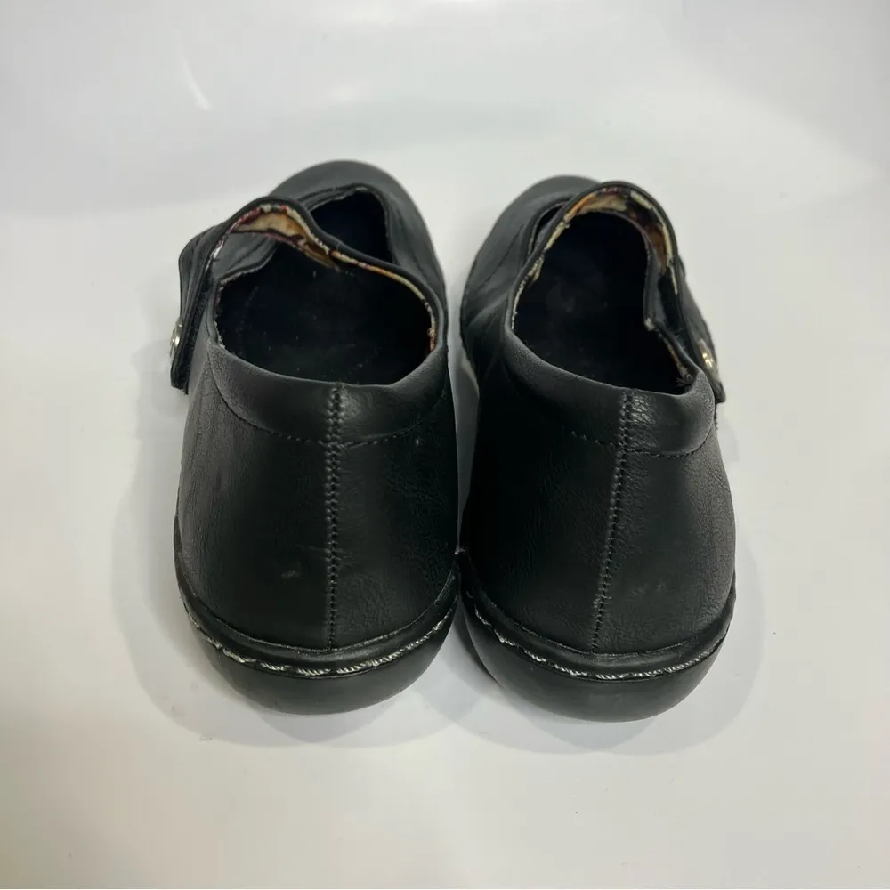 Soft style by hush puppies black leather‎ mary Jane Shoes size 8.5 - Image 5