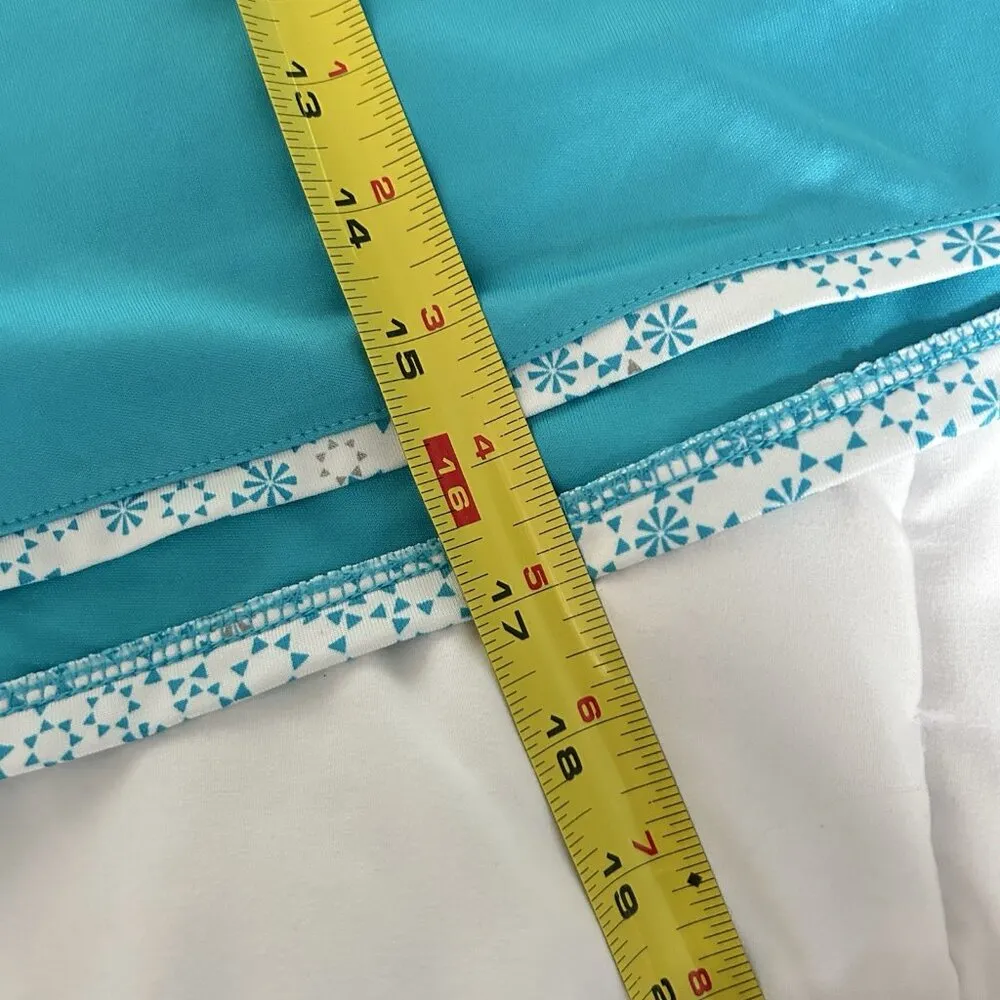 IZOD Perform X Movement Cool-FX Skirt Skort Womens XL Blue Tennis Golf - Image 7