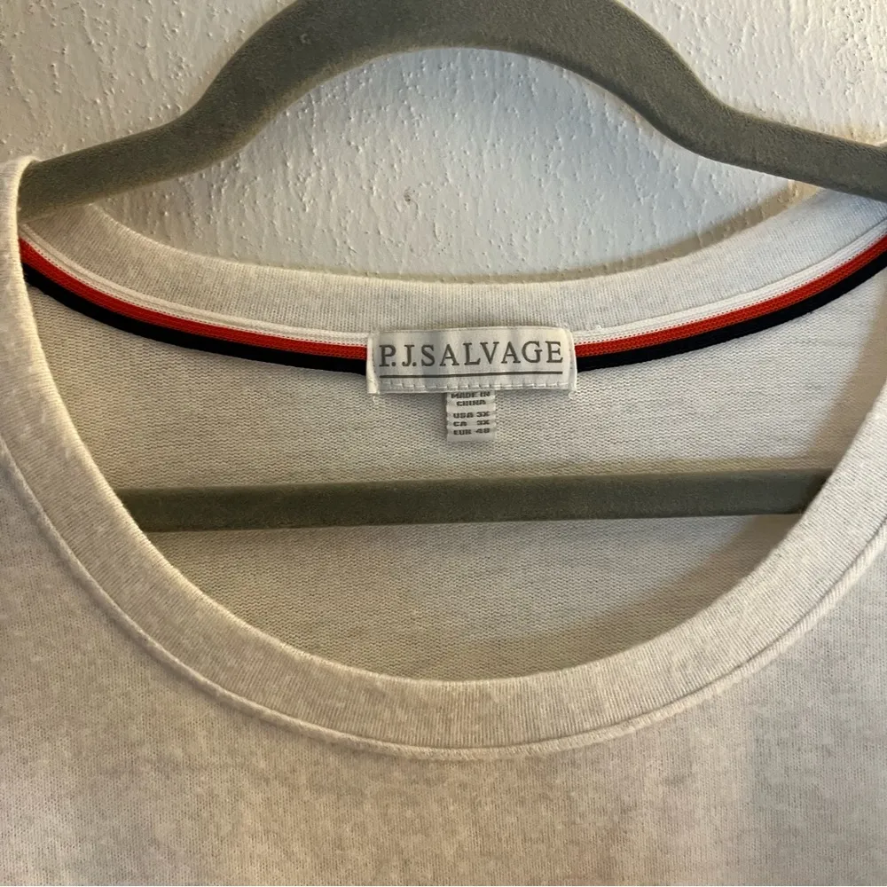 PJ Salvage Top Women's Loungewear American Dreams Long-Sleeve Top Sz 3X NWT - Image 7