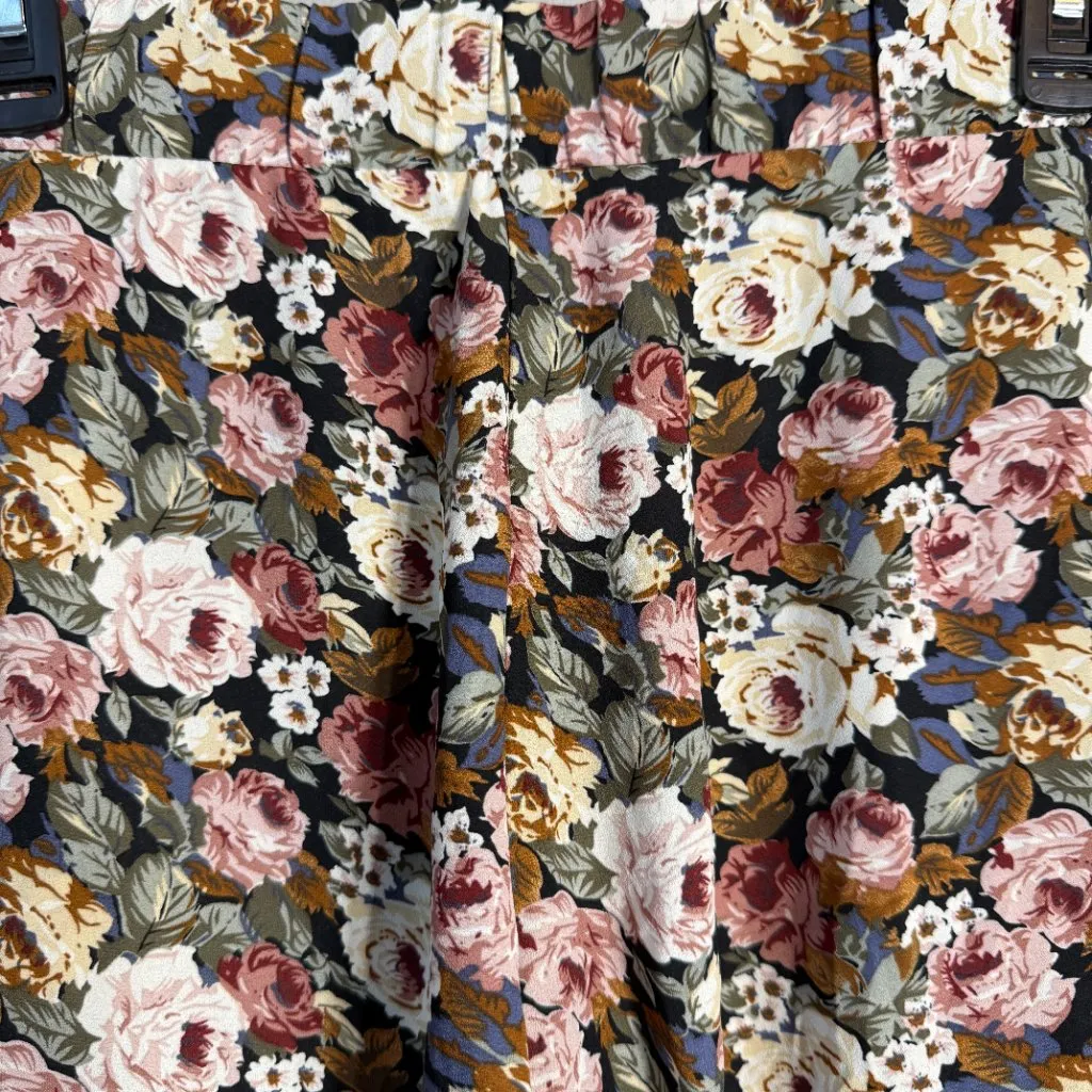 Show Me Your Mumu Floral Wide Leg Jogger Pants Women's Large Boho Festival Twee - Image 12