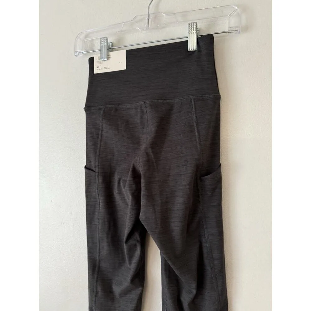 NWT American Eagle Charcoal Gray The Everything Pocket Leggings Women’s Size XS - Image 4