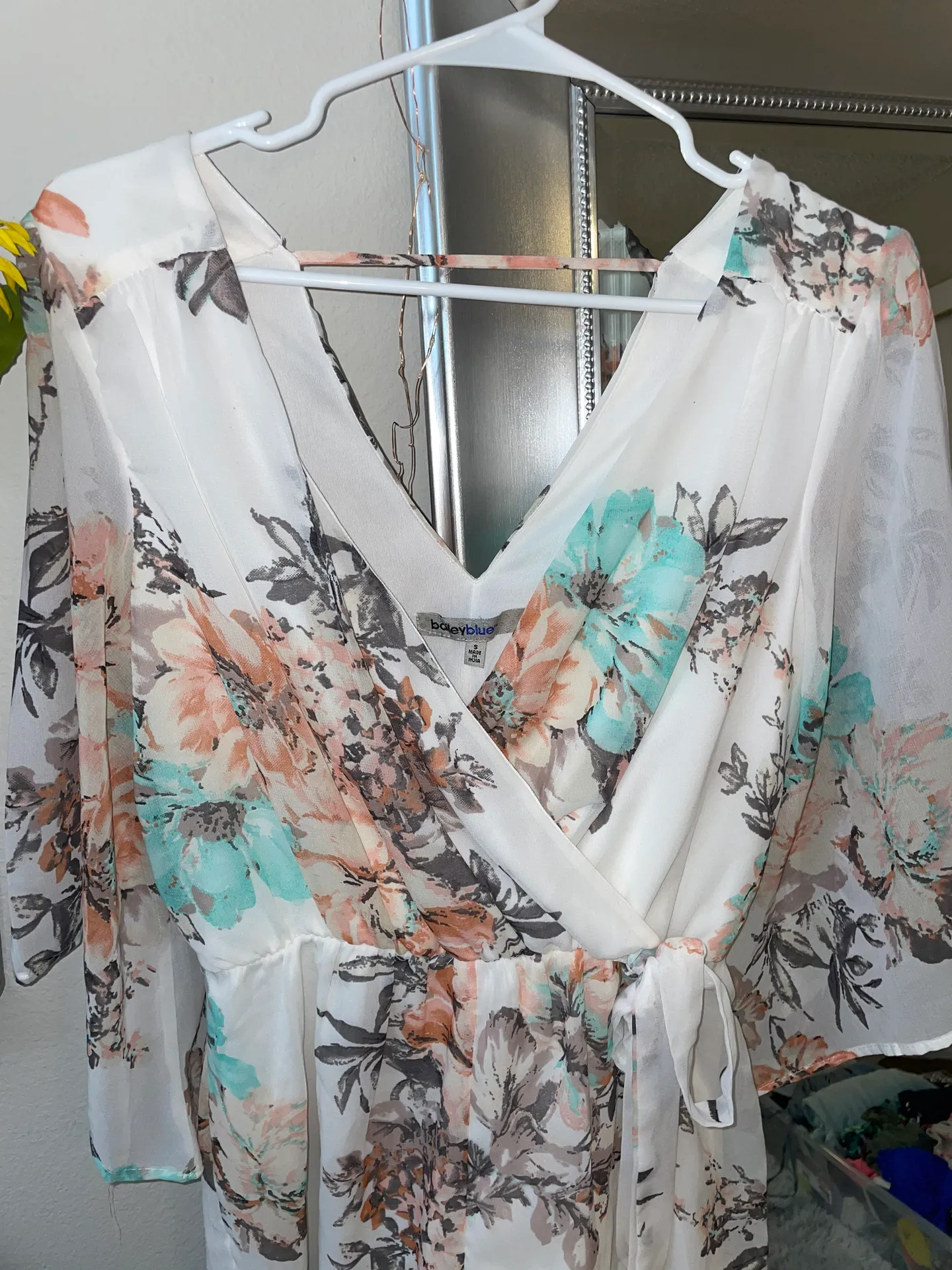 Missguided Floral Romper - Image 2