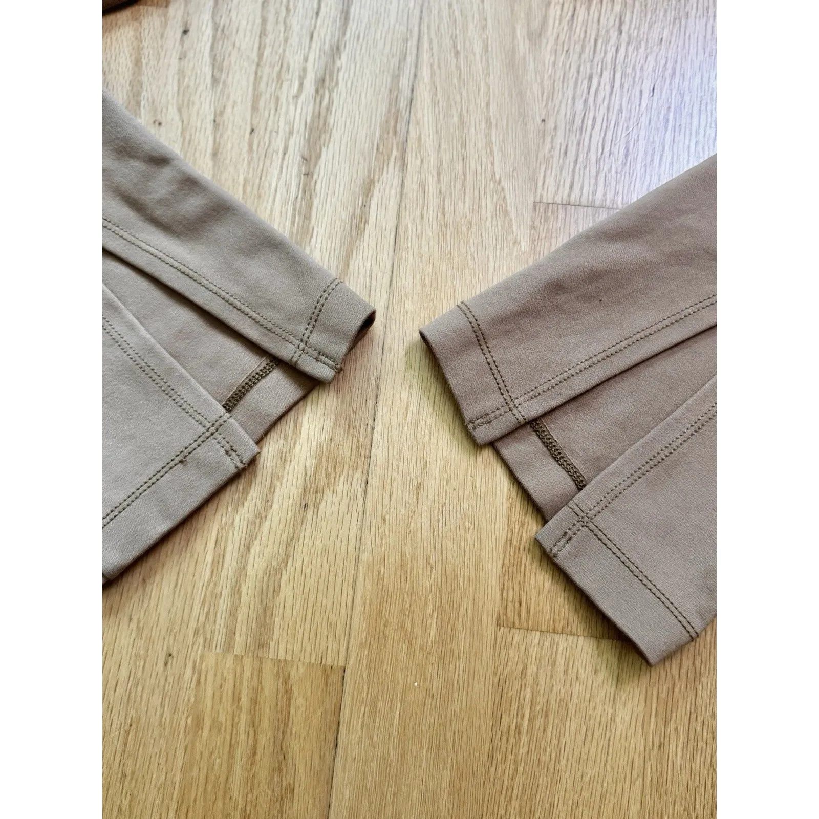 Maeve by Anthropologie Women's Kick Flare Pull On Dress Pants Camel Tan Size XS - Image 8