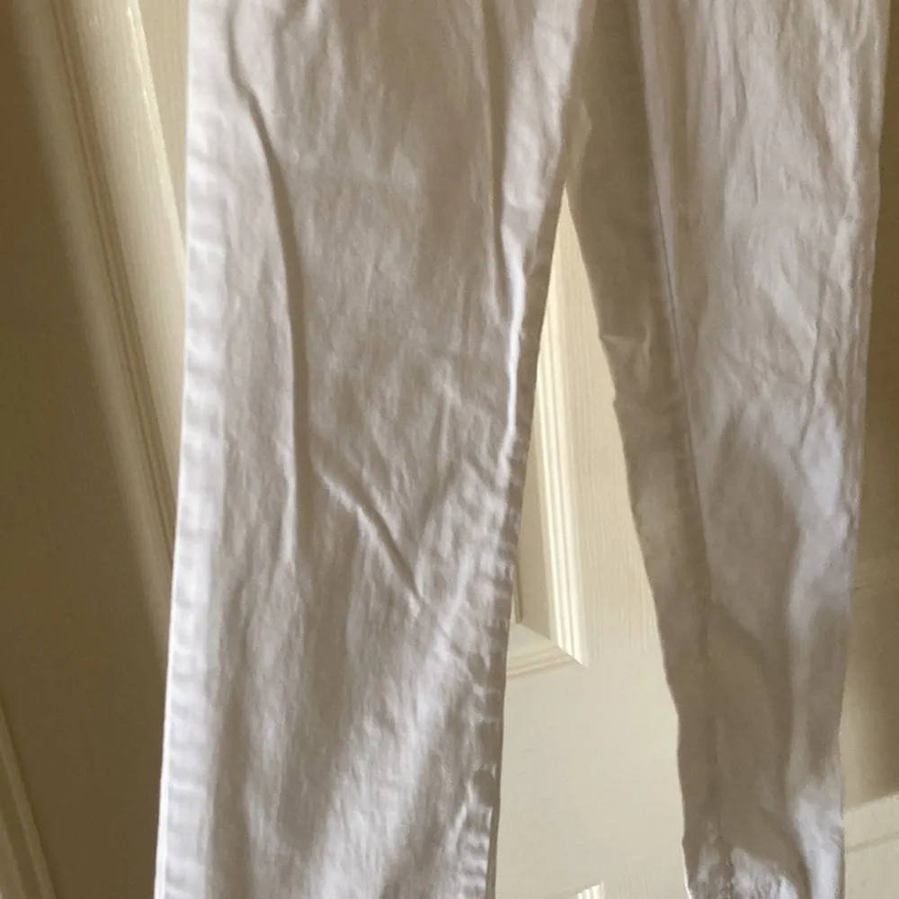 Banana Republic White Hampton Pant Petite Brunch Formal Business Preppy Size 0P - Image 3