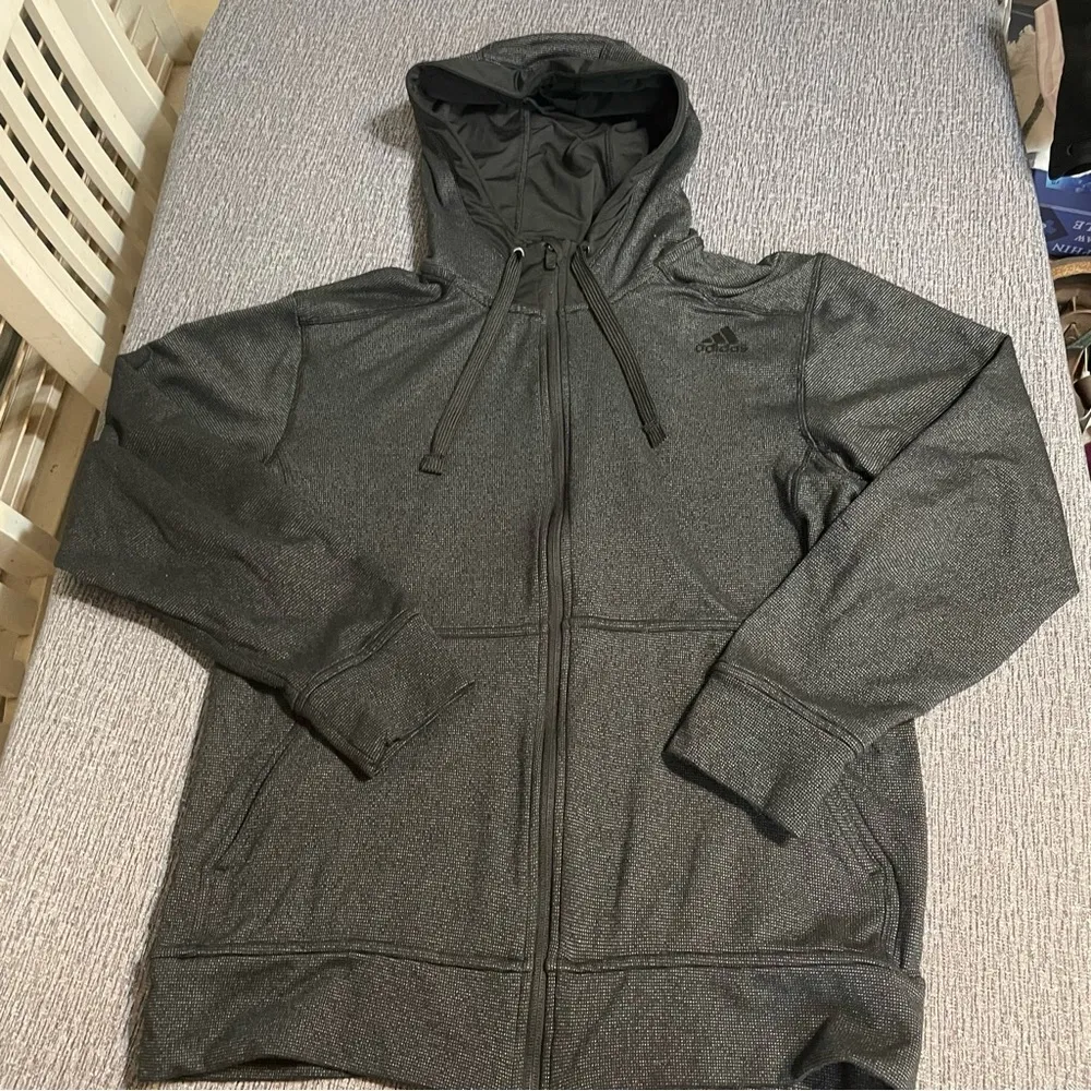 Adidas Women’s Hooded Zippered Jacket - Image 7