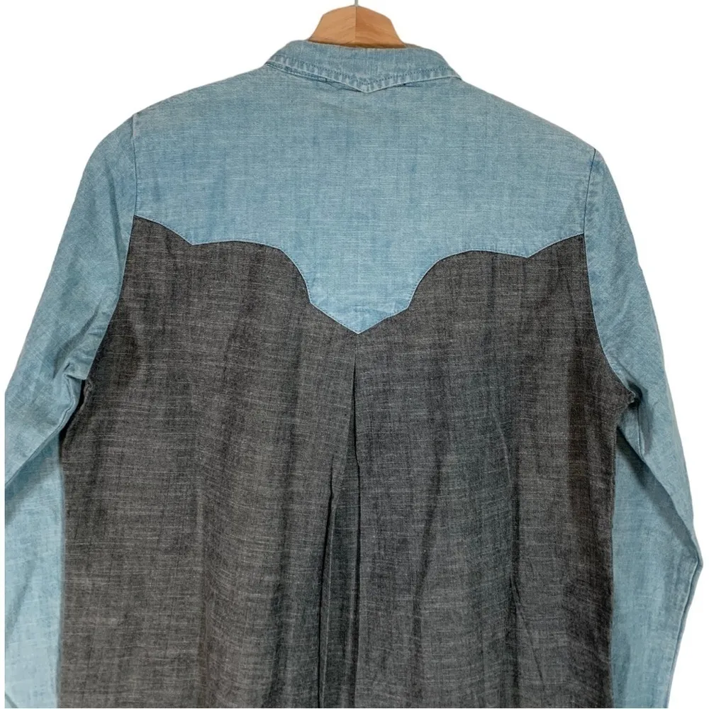 Diesel Fiftyfive DSL Sutcliffe Western Button Down Shirt Size Small NWT - Image 6