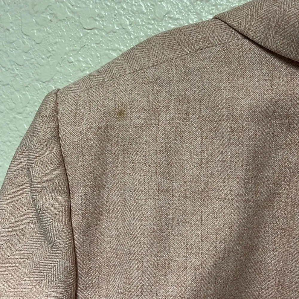 EAST 5TH *small flaw* Womens Light Pink Blazer Jacket - Image 11