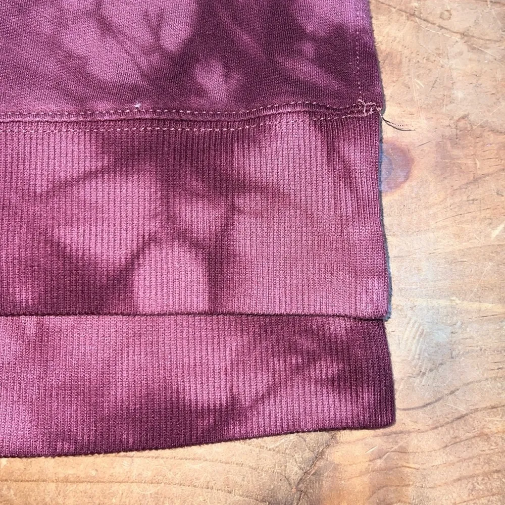 JoyLab women's medium soft lightweight tie-dye hi low sweatshirt casual fit dyed - Image 7