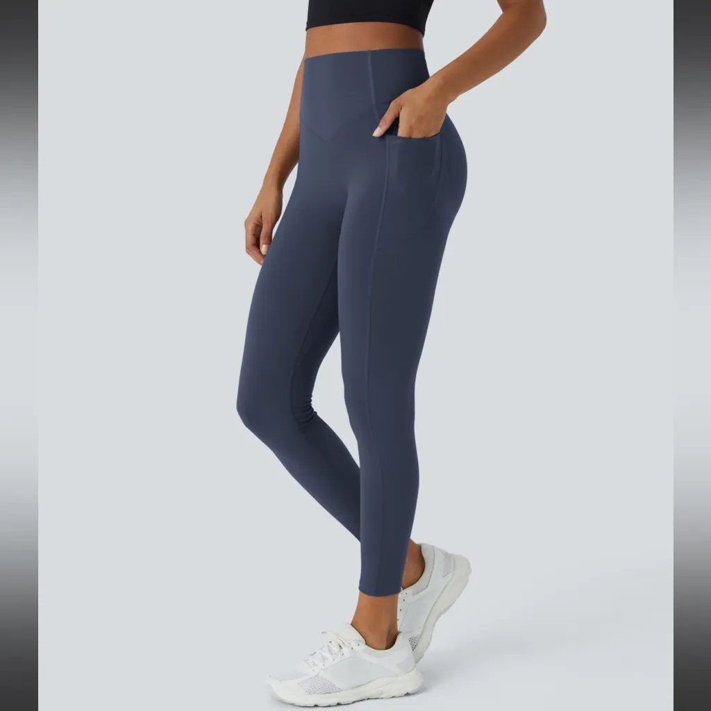 Halara UltraSculpt Scrunch Butt Lifting Tummy Control Shaping leggings - Image 3