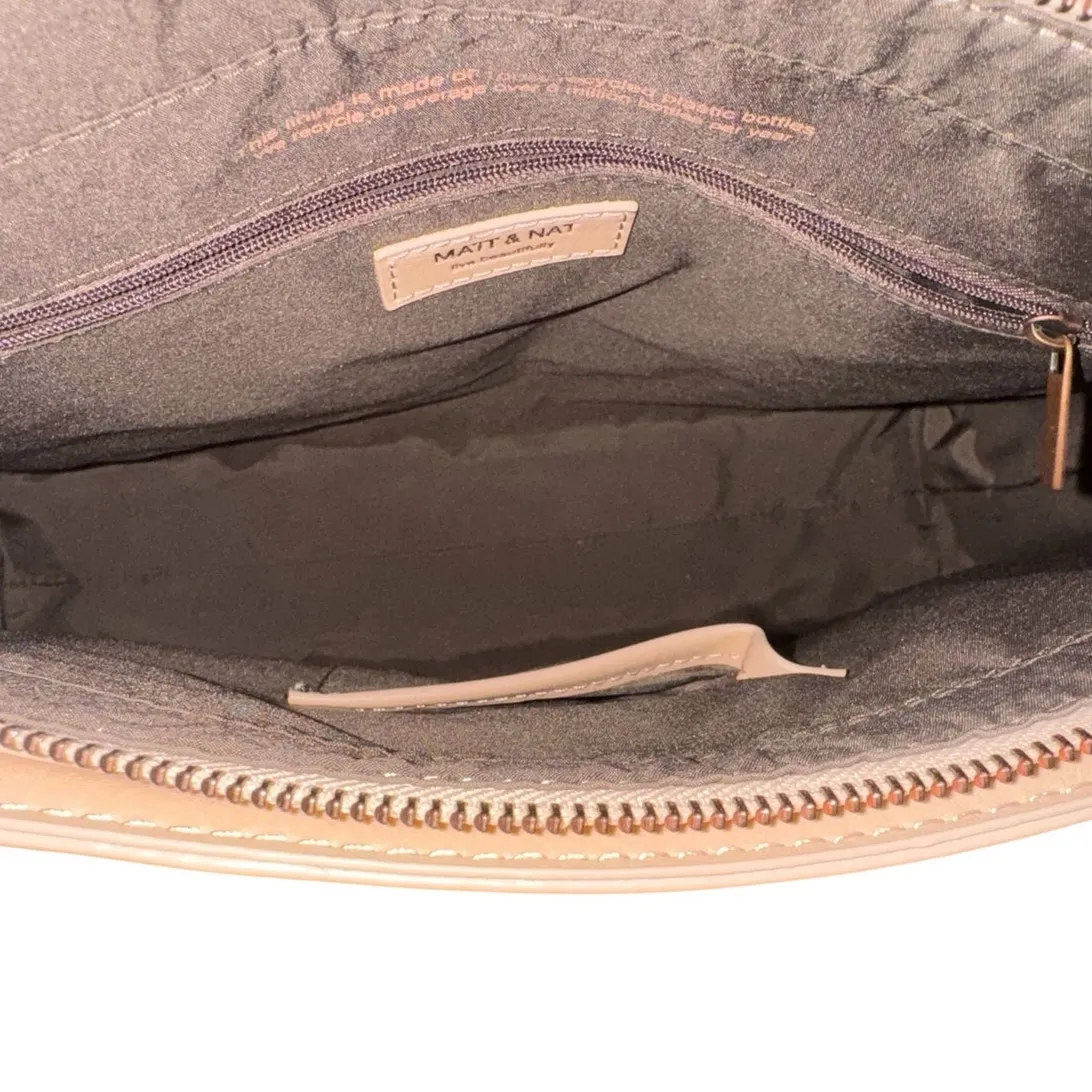 NWT! Matt & Nat Minty Vegan Leather Sustainable Messenger Bag in Frappe - Image 7