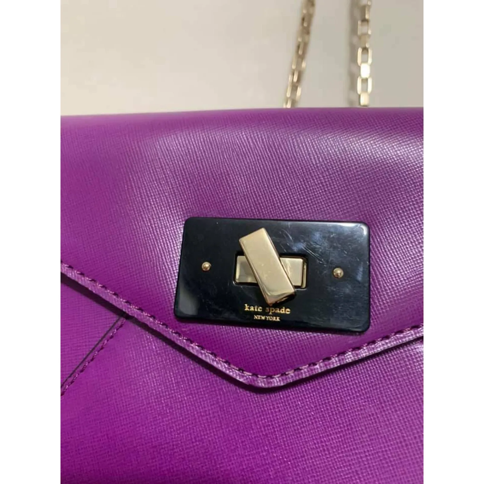 Kate Spade Sonia Purple‎ Crossbody Bag - Image 4
