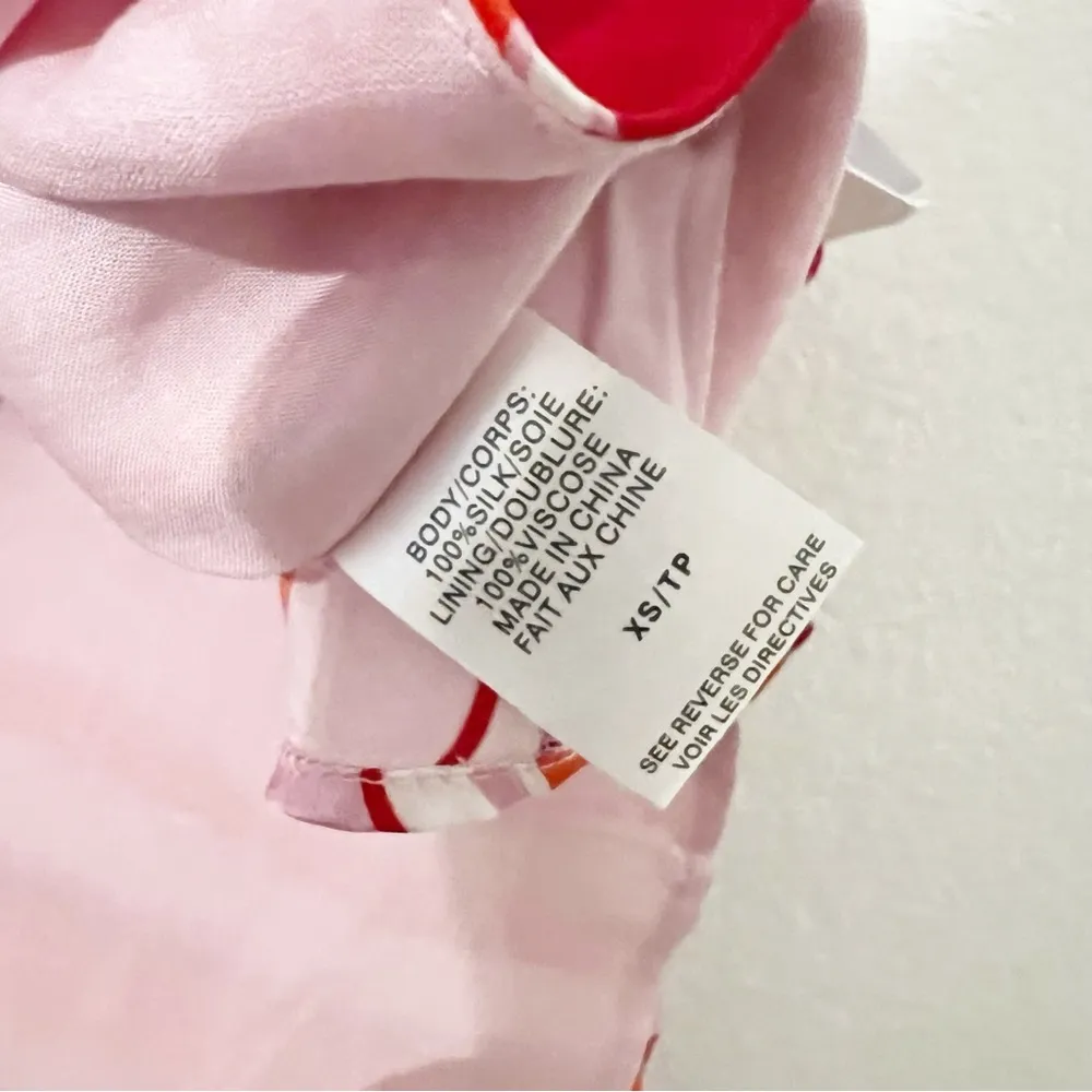 NEW NWT Cami NYC The Arlo Cami Red Tropical Stripe Tank Top Blouse Revolve Sz XS - Image 6