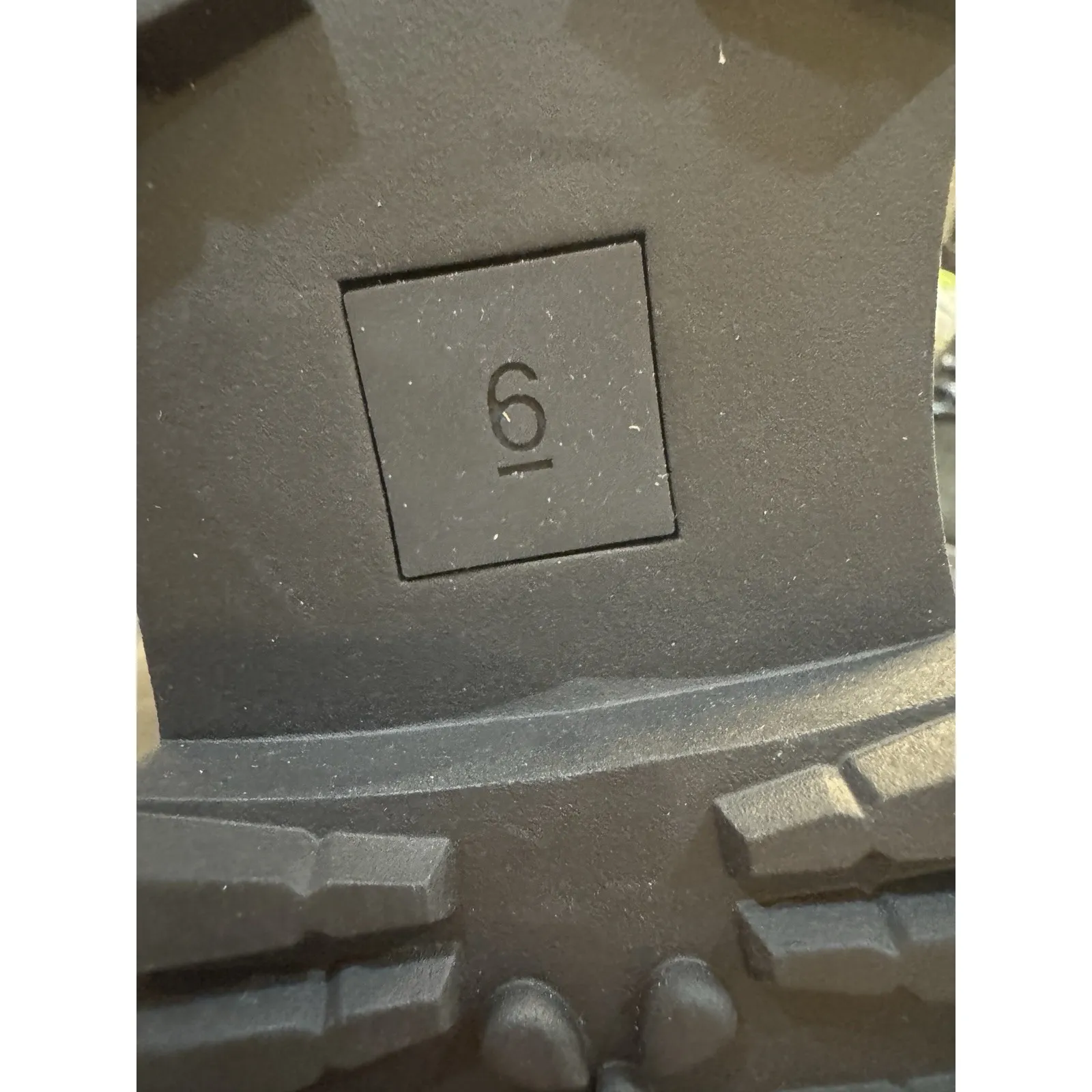 Nordstrom Rack‎ Lug Sole Moto Boots Black Size 6 - Image 9