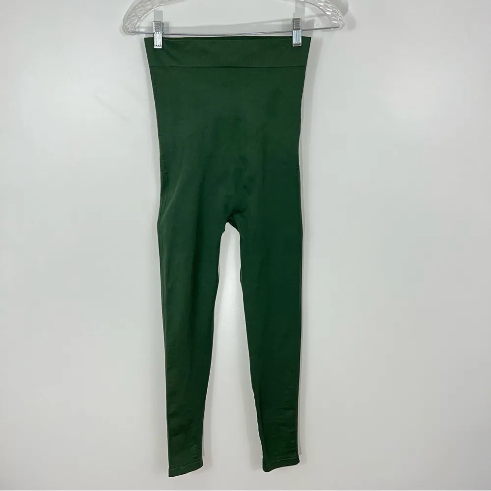 Blanqi Everyday Maternity Belly Support Leggings in Forrest Night Small Green Size undefined - Image 7