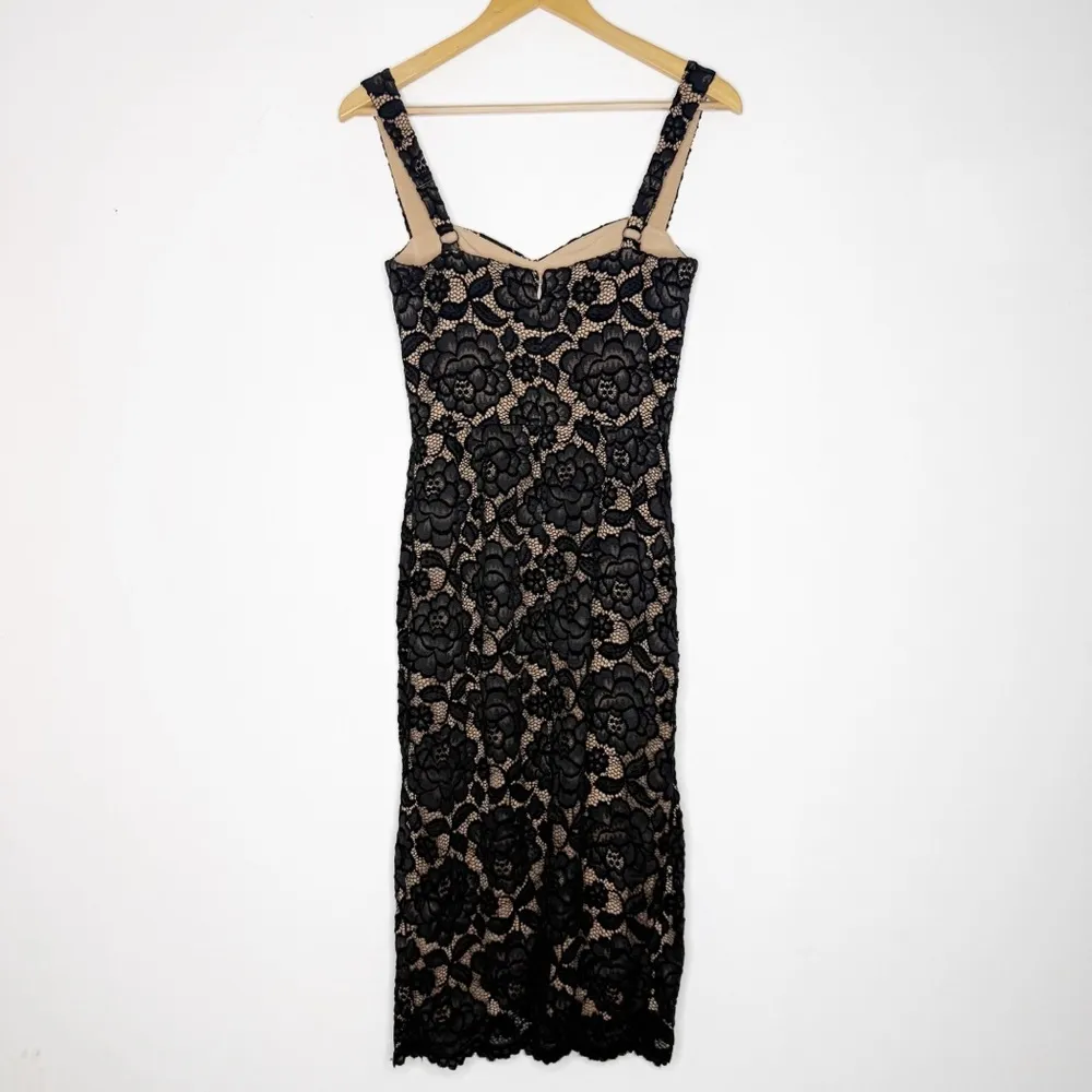 Dress the Population Nicole Formal Bodycon Lace Sheath Dress Women’s Size Small - Image 4
