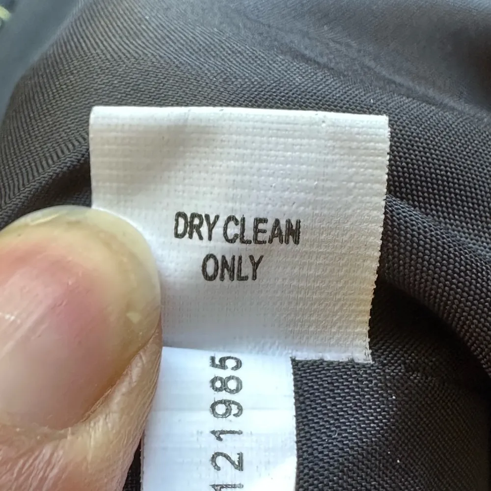 Kay Unger Black Fit & Flare Pleated Floral Design Sheer Sequince Dress Sz 8 - Image 14