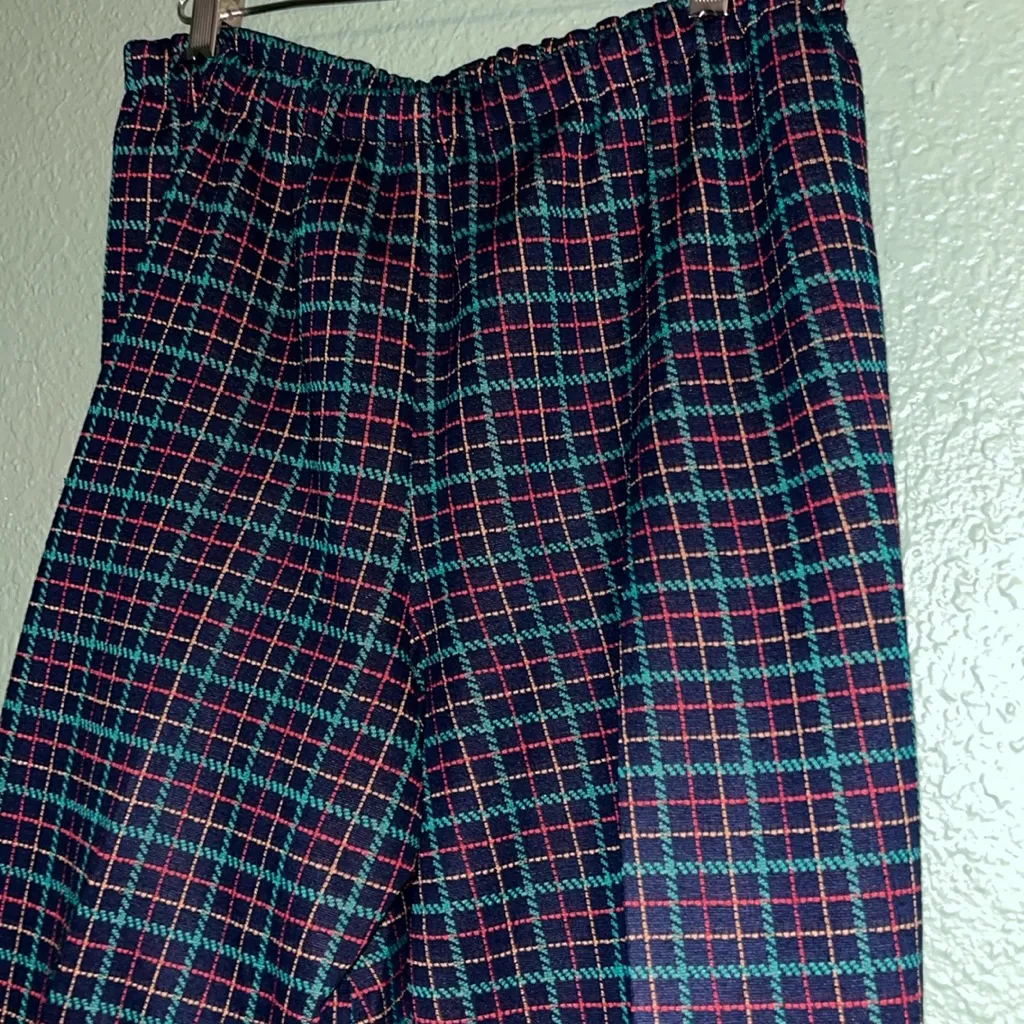 Vintage Plaid Pants - Image 2