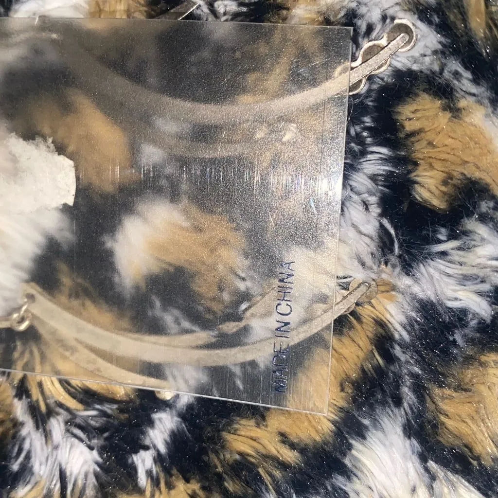 Purple & Silver Jewel Dangling Earrings - Image 5