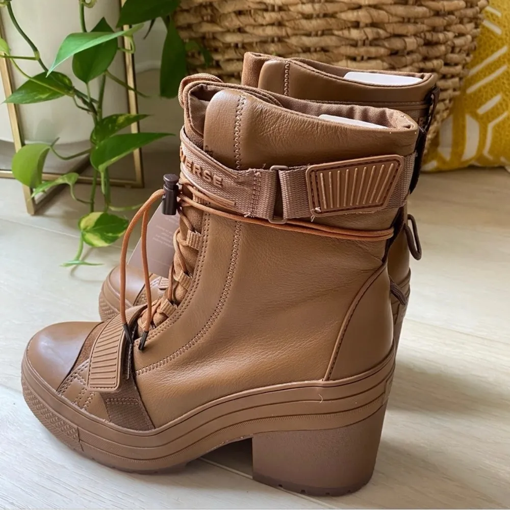 Converse Chuck Taylor All Star GR82 Boots in Camel Brown Combat Boots Size 9 NEW - Image 7