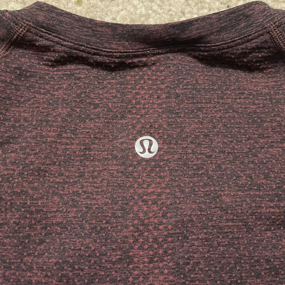Women’s Lululemon Swiftly Tech Long Sleeve Shirt 2.0 *Race Length Smokey Red 14 - Image 5
