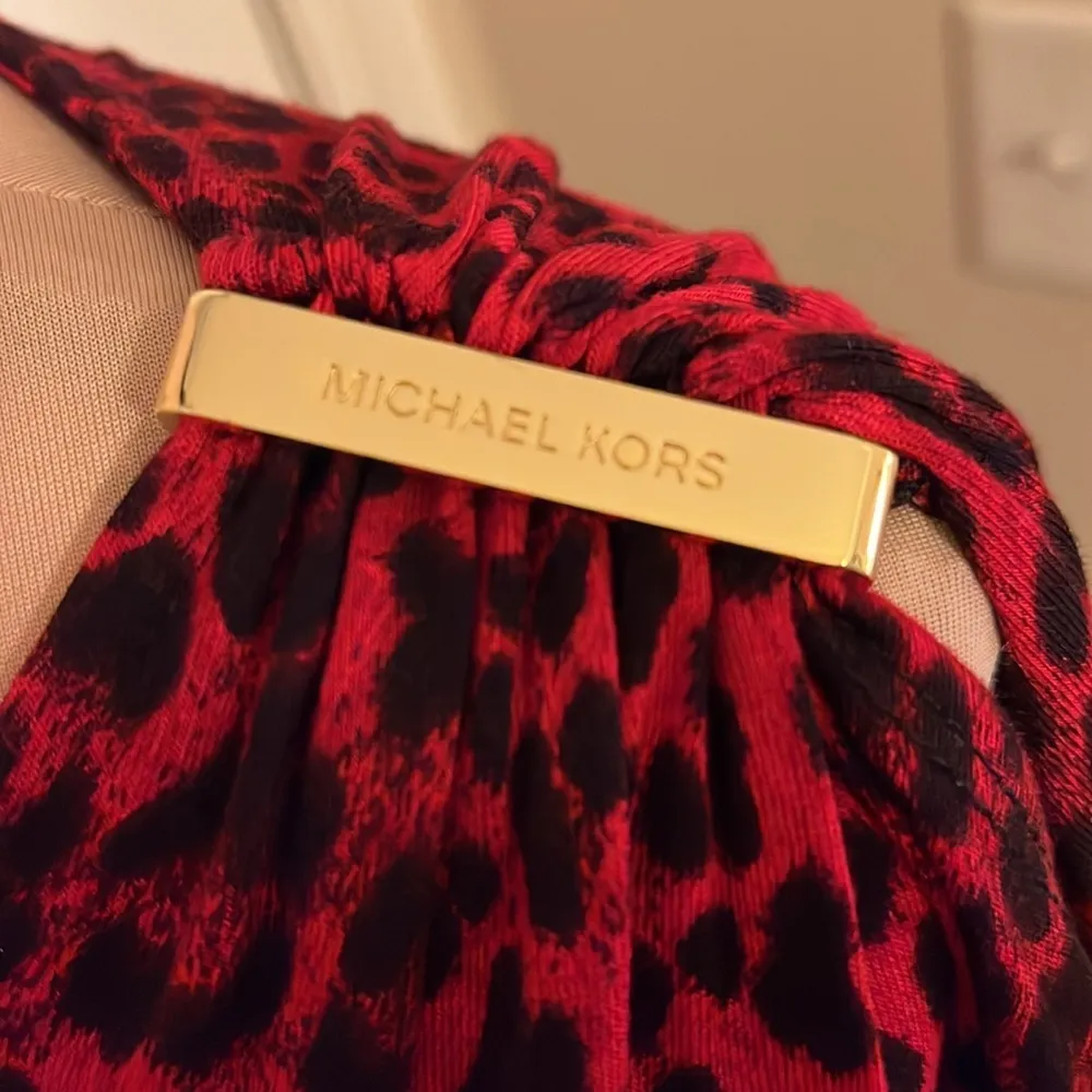 Michael Kors leopard print tunic size small - Image 5