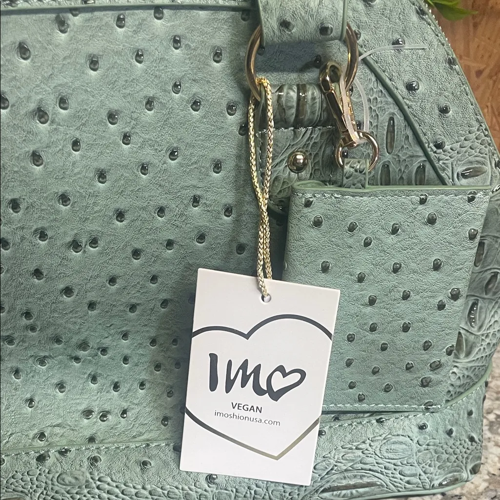 Vegan Green Handbag - Image 7