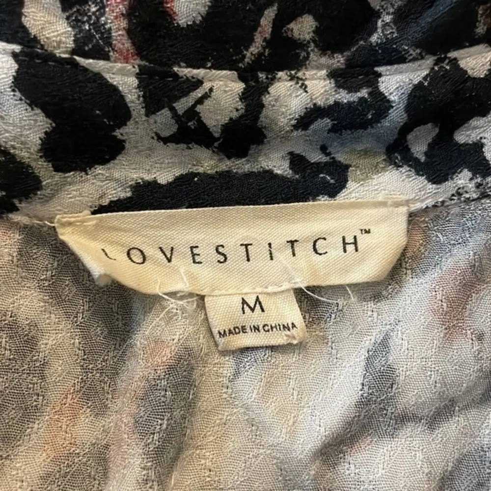 Lovestitch  Animal Print Short Sleeve Button Down Blouse - Image 8