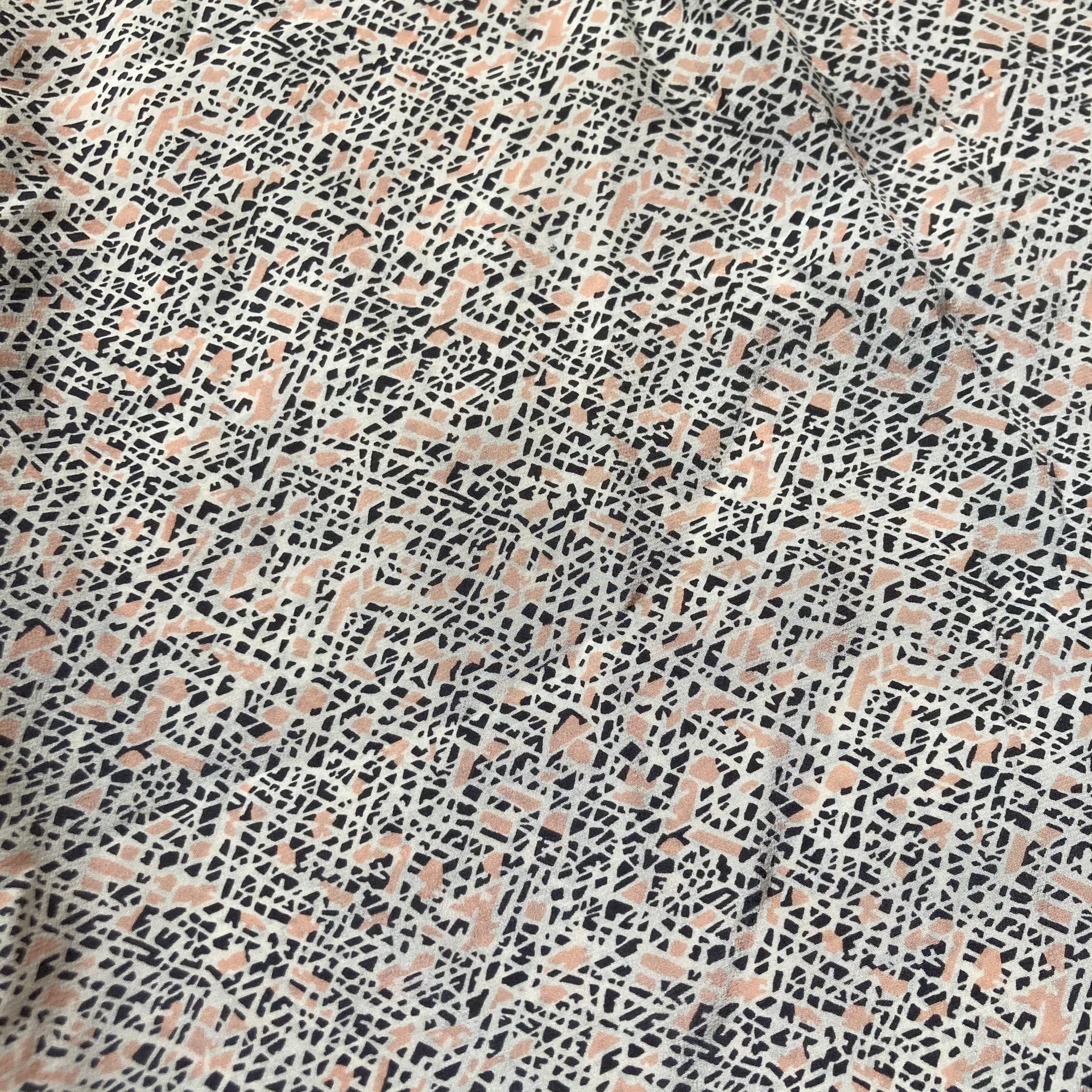 Karoo Print Silk Button Down Tank - Image 9