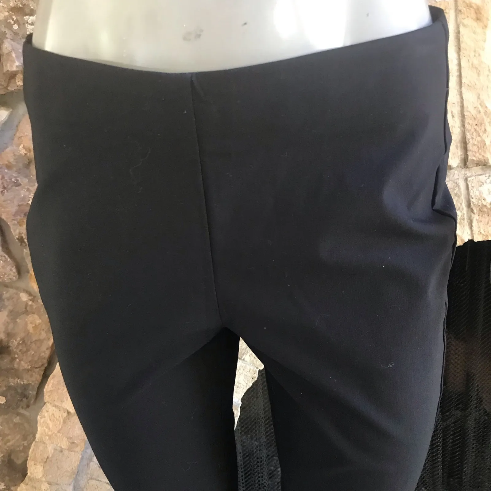 NEW The Limited Black Skinny Black Essential Trouser Pull On Pants Women’s 6 $69 - Image 5