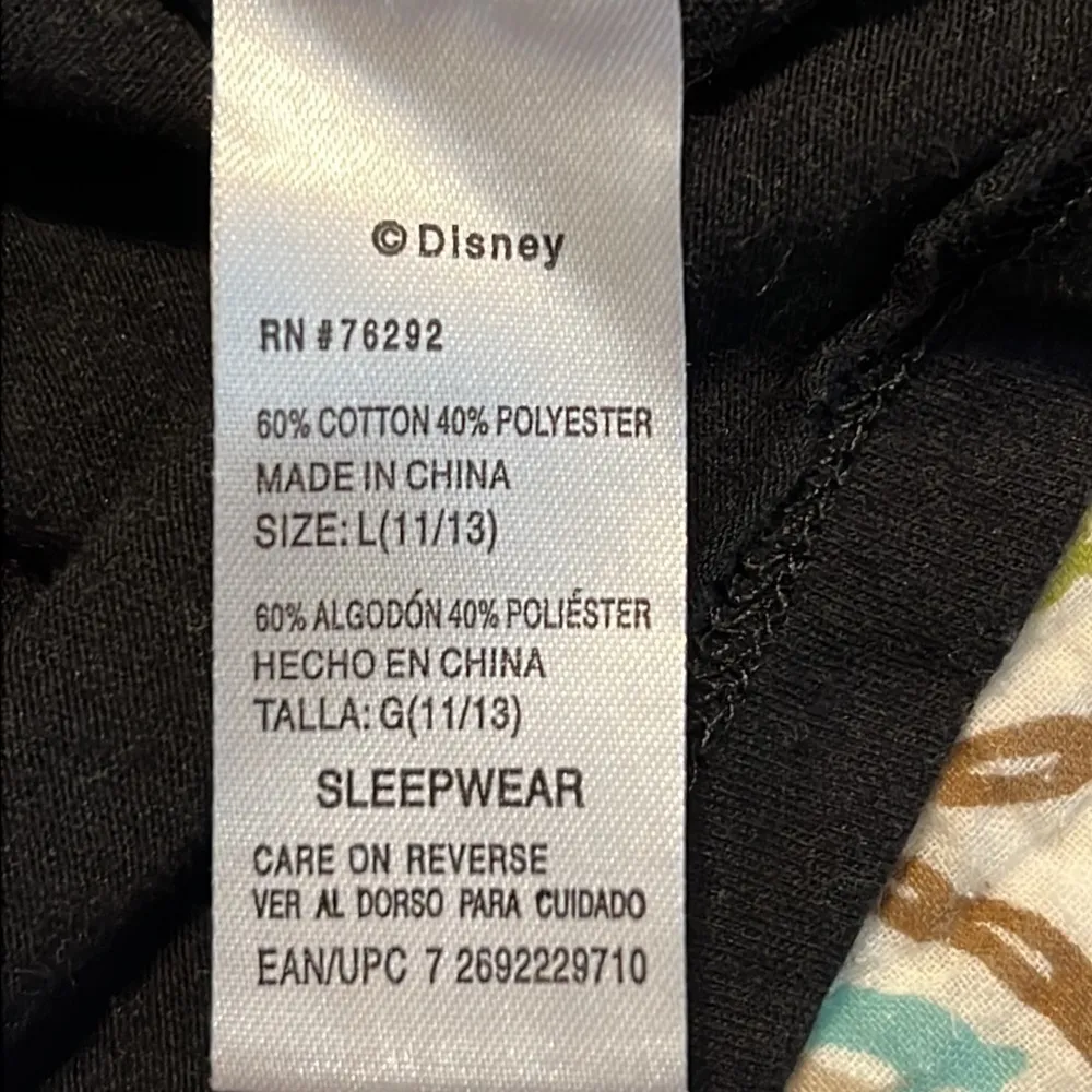 Disney Minnie Mouse womens sz 11-13 junior sleepwear top can be worn as t-shirt - Image 7