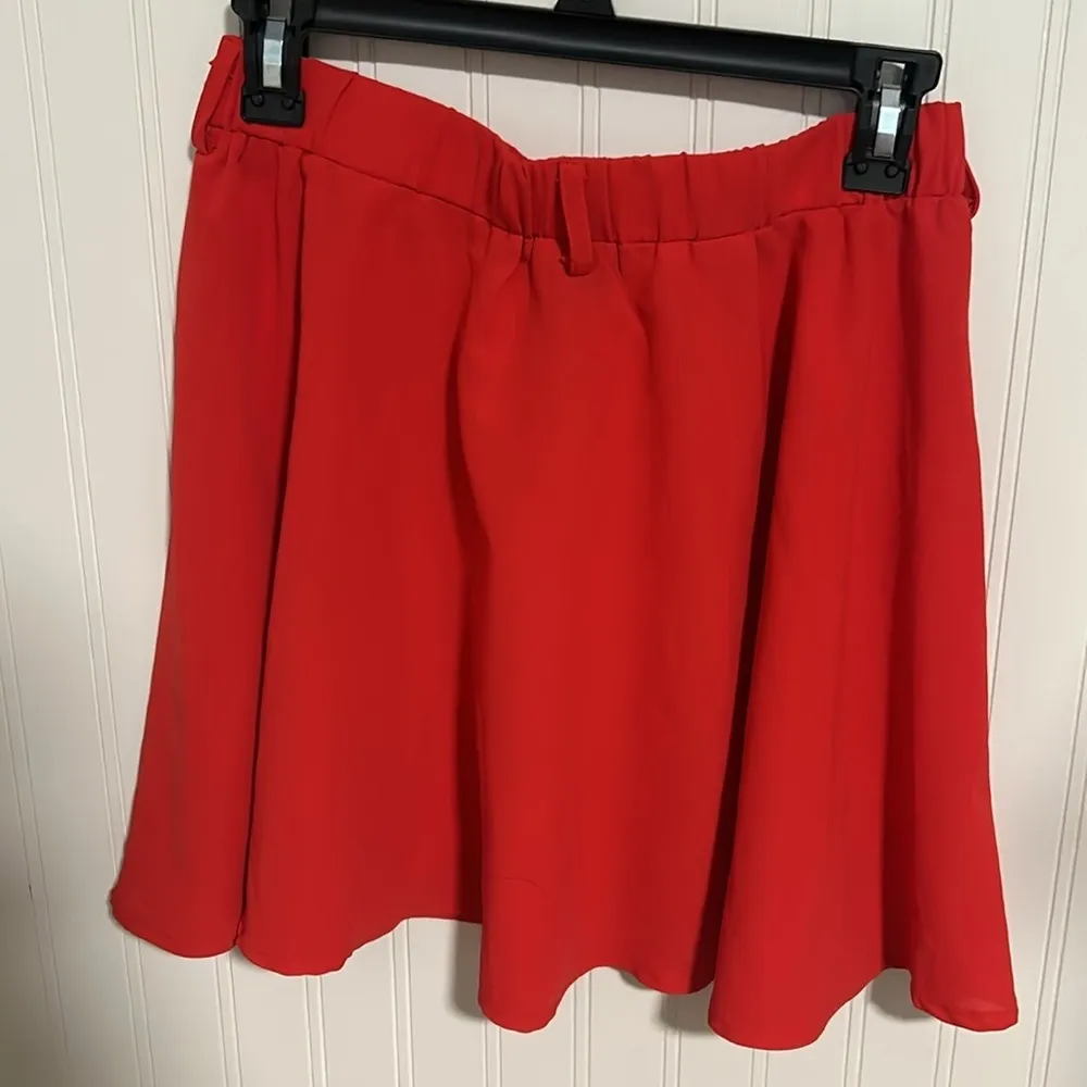 SHEIN Red Top and Skirt - Image 4